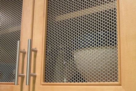 Stylish and Functional Perforated Metal Cabinet Door Inserts: Elevate Your Kitchen Design