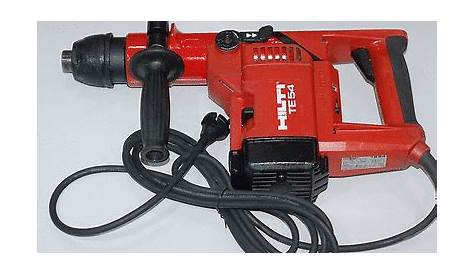 Hilti TE 54 Rotary Hammer Drill w/Bits & Carrying Case