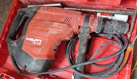 Perforateur Burineur Hilti Te 72 MŁOT UDAROWY HILTI TE SDS MAX 7099197512 Oficjalne