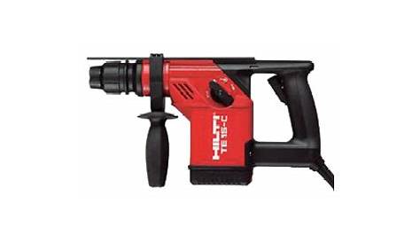 Perforateur Hilti Te 15 C c With ase And Drill Bits!in Used ondition