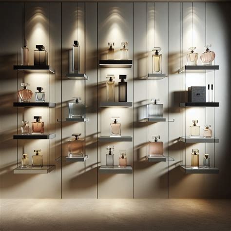 perfume display case