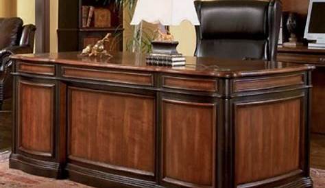 Pergola Double Pedestal Desk With Felt Lined Drawers Coaster Executive