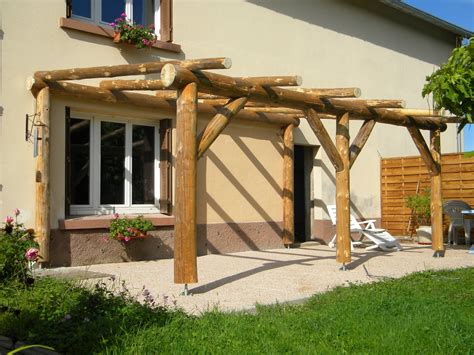 Gallery Photo About Pergola Bois Rondin quot Penmie bee