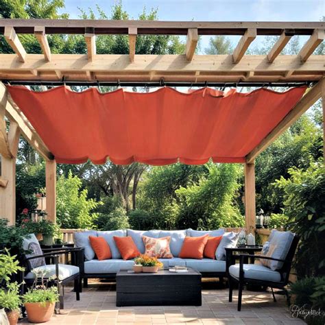 pergola backyard shade