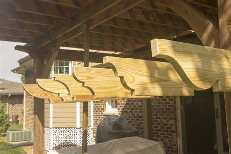 pergola end cuts