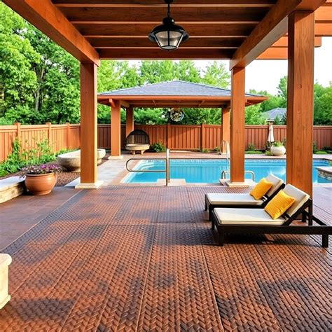 pergola flooring
