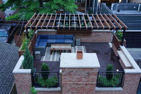 Pergola With Roof Deck