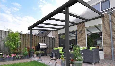 Pérgola de Pared 8 m² 313x254x220/260 cm Aluminio y