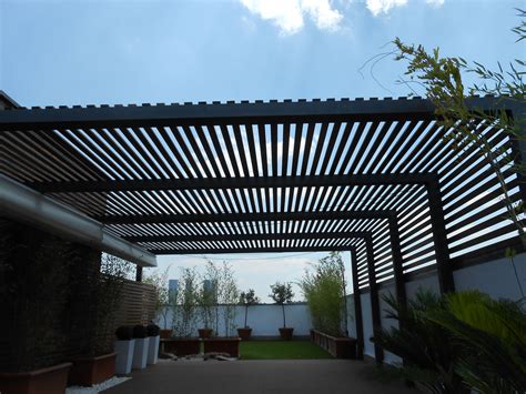 Pergolas De Madera Negro