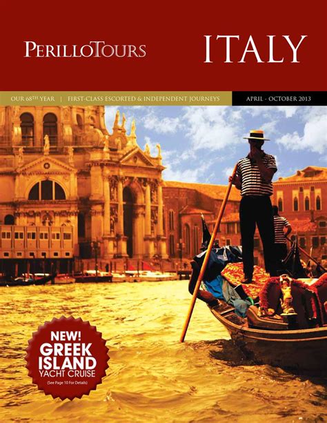 perillo travel packages to italy