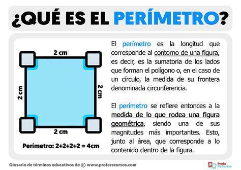 Ficha pdf online de Perímetro para Primero