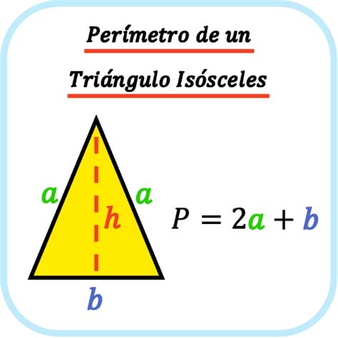 Best Formula Para Sacar El Perimetro De Un Triangulo Full Lena