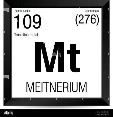 periodic table number 109