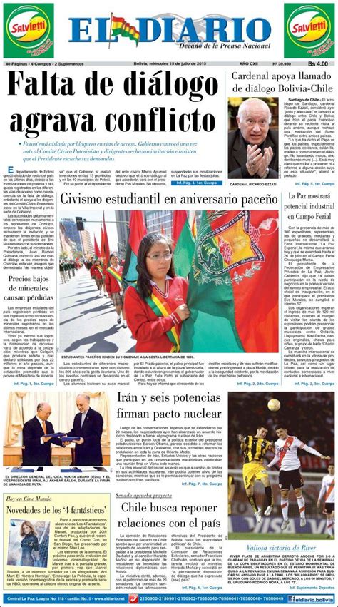 periodico el diario bolivia