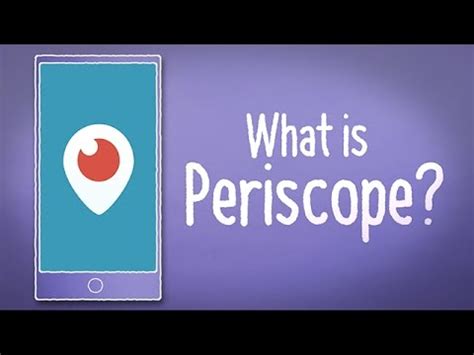 periscope youtube channel