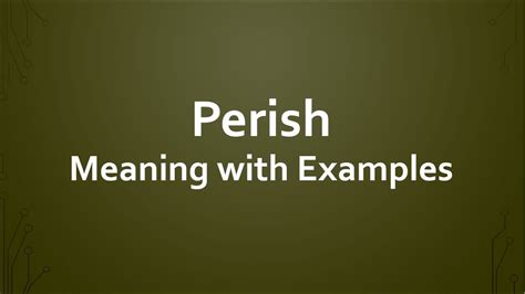 perish meaning in marathi