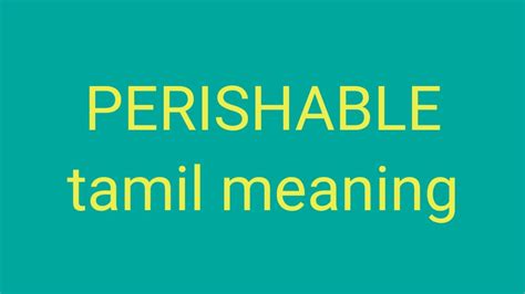 perishable meaning in sinhala