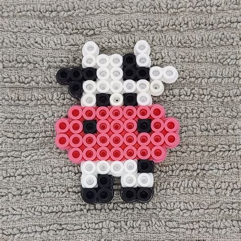Perler Beads Cow Pattern