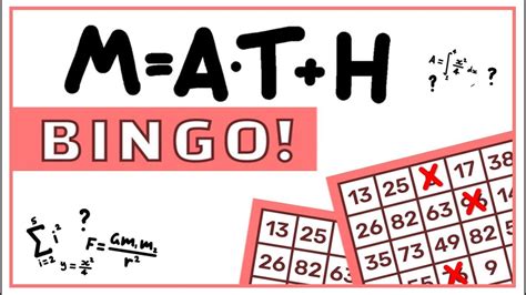 permainan matematika bingo