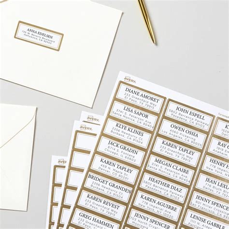 Permanent Address Labels