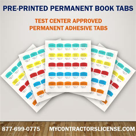 Permanent Book Tabs