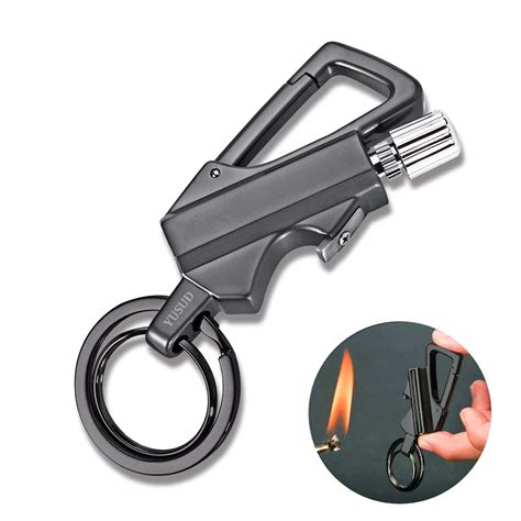 Permanent Match Lighter Keychain