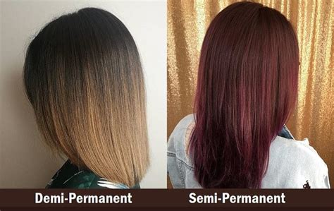 permanent or semi permanent hair color
