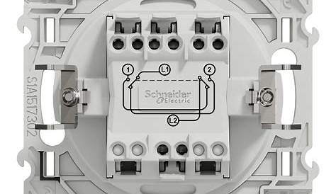 Permutateur Odace , Alu, 10 A, à Vis