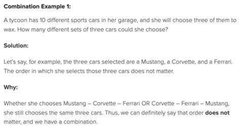 Permutations And Combinations Quiz Quizlet