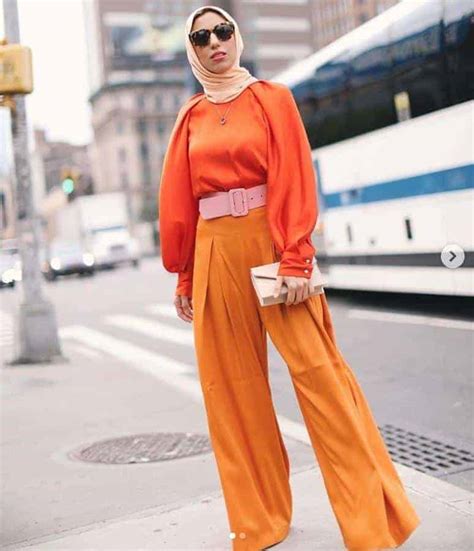 Baju Orange Cocok Dengan Jilbab Warna Apa? - Prempuan.com