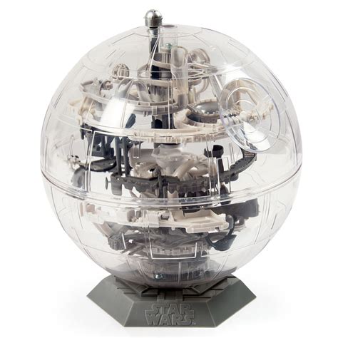 Star Wars Death Star Perplexus 3D Ball Maze Puzzle Game Sphere Light