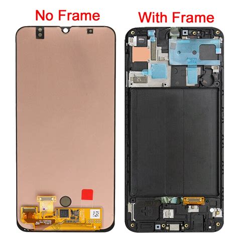 Super Amoled For Samsung Galaxy A50 A505f/ds A505f A505fd Display With Frame Touch Screen
