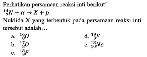 Persamaan Reaksi Inti: Gerbang Menuju Energi Nuklir