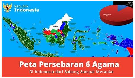 Peta Wilayah Persebaran Agama, Persentase Populasi Pemeluknya