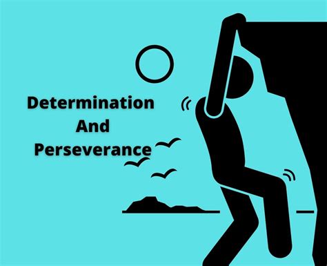 perseverance persistence and determination