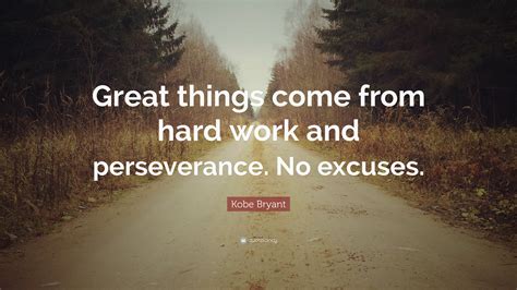 persistence and hard work
