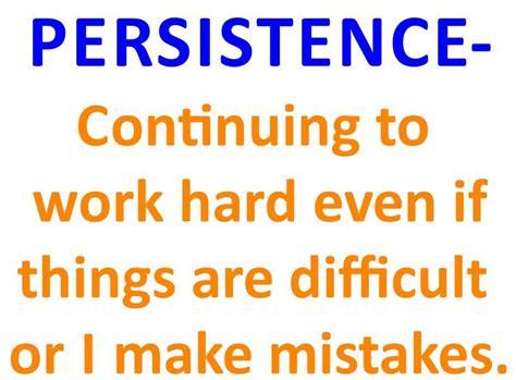 persistence meaning in english