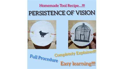 persistence of vision activity
