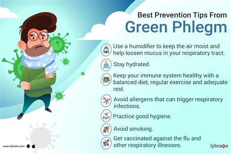 persistent cough with green phlegm
