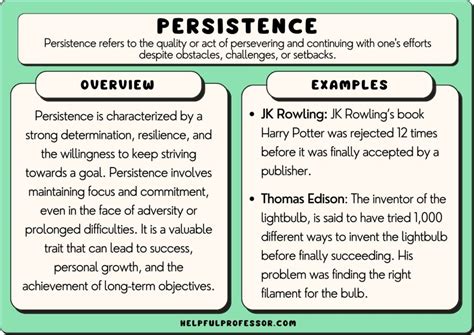 persistent problem meaning