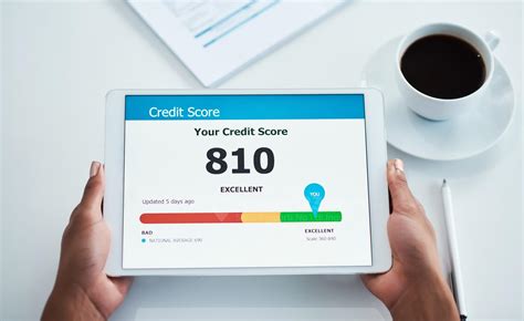 person checking credit score