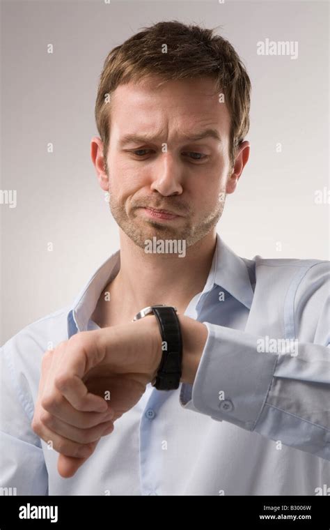 person looking at watch