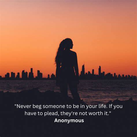 Alt Text: Image showing a person using beg quotes to persuade someone with a pleading expression.