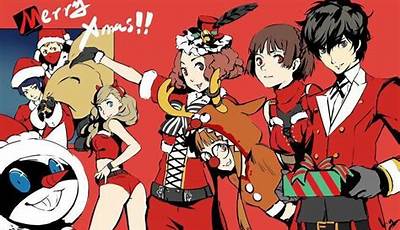 Persona 5 Christmas Wallpaper
