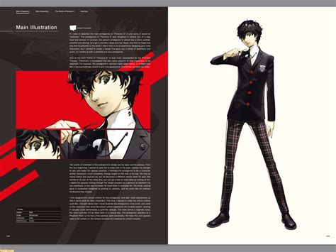 persona 5 official art book in english
