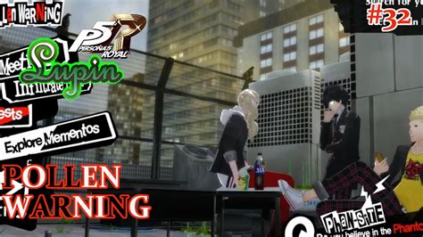 persona 5 pollen warning