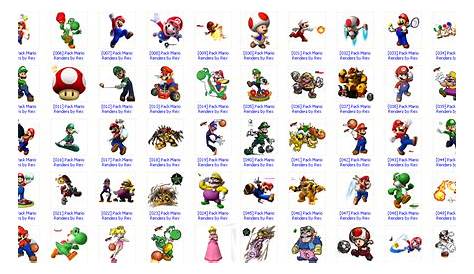Super Mario Party - Todos os Personagens (All Characters) - MiniGames