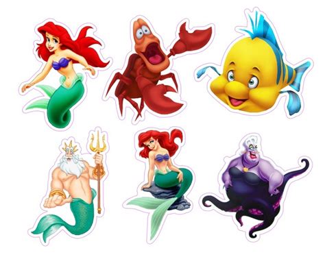 personagens do filme ariel