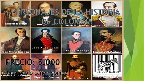 personajes de la historia de colombia