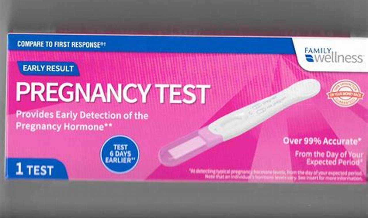 personal care pregnancy test review